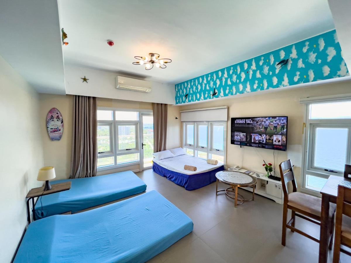 1Br Oceanfront At Arterra, Fast Wifi, Nflix, Kitchen Villa Lapu-Lapu City Dış mekan fotoğraf